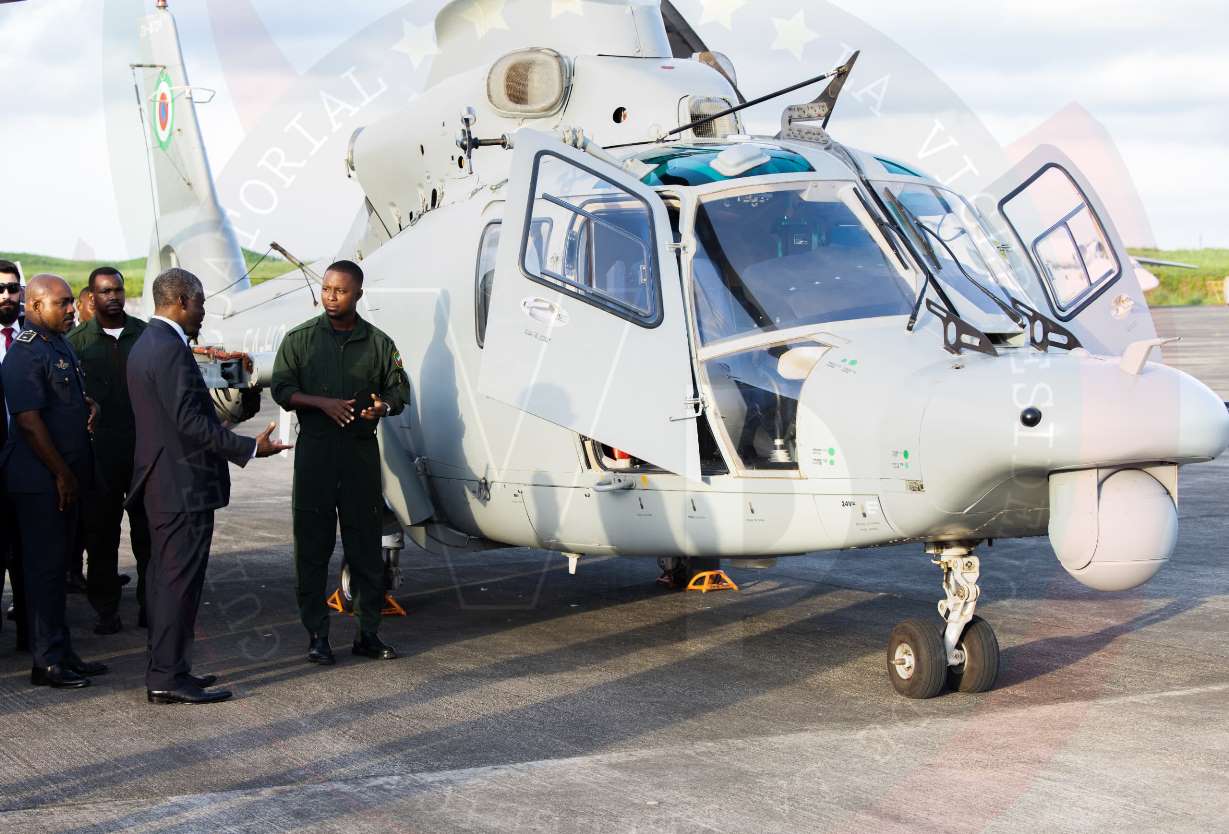 The Armed Forces of Equatorial Guinea are equipped with two Chinese helicopters